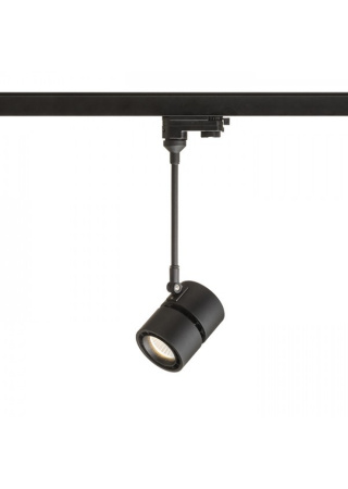 INDY 210 pre trojokruh.lištu čierna  230V LED 10W 38°  3000K