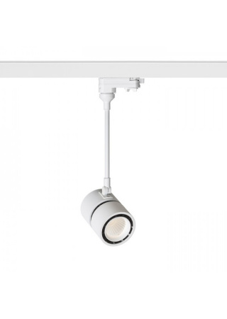 INDY 210 pre trojokruh.lištu biela  230V LED 10W 38°  3000K