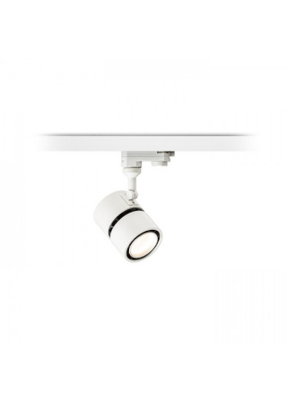 INDY 60 pre trojokruh. lištu biela  230V LED 12W 38°  3000K