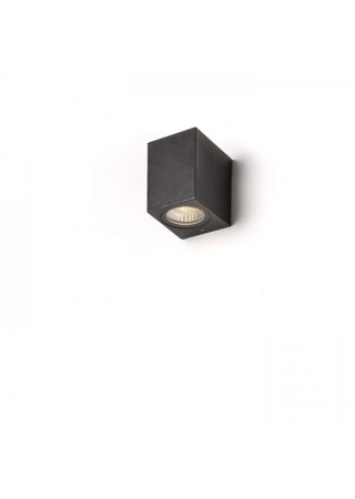 KUBI I  antracitová  230V LED 3W 56° IP54  3000K