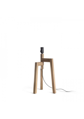 WOODY stolný podstavec  dub 230V E27 25W