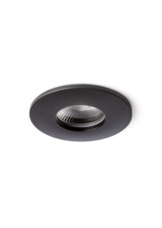 WATERBOY R  matná čierna  230V LED 10W 40° IP65  3000K