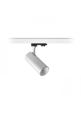 TRAX pre trojokruh. lištu striebornosivá/biela  230V/400mA LED 15W 38°  3000K