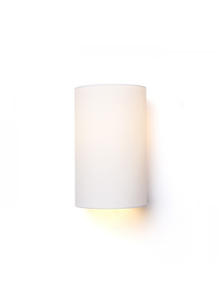 RON W 15/25 nástenná  Polycotton biela/biele PVC 230V E27 28W