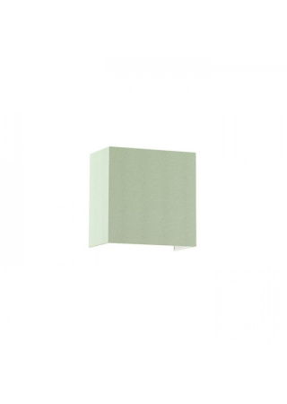 LOPE W 25/14 nástenná  Chintz mätová/strieborná fólia 230V E27 28W