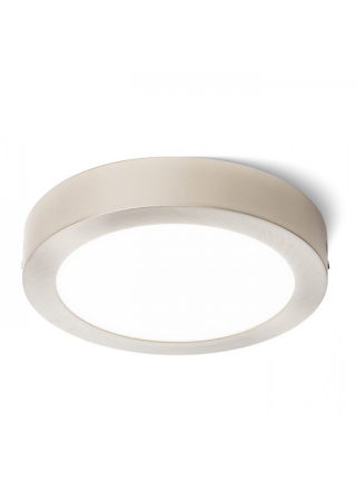 SLENDER R 22 prisadená  matný nikel 230V LED 18W  3000K