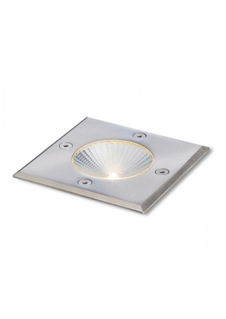 RIZZ SQ 105   nerez 230V LED 3W 96° IP65  3000K