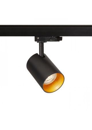 CONNOR pre trojokruh. lištu čierna/zlatá  230V LED GU10 10W