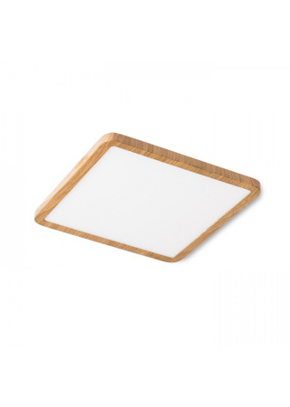 HUE SQ 17 zápustná  dekor buk 230V LED 18W  3000K