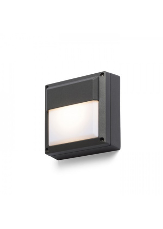 DELTA 145 nástenná antracitová  230V GX53 9W IP54